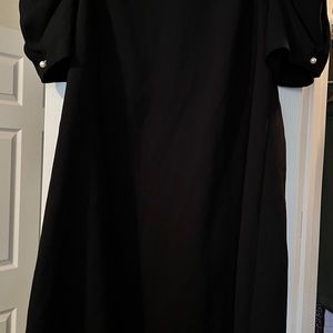 Black cocktail dress